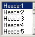 Output Line List