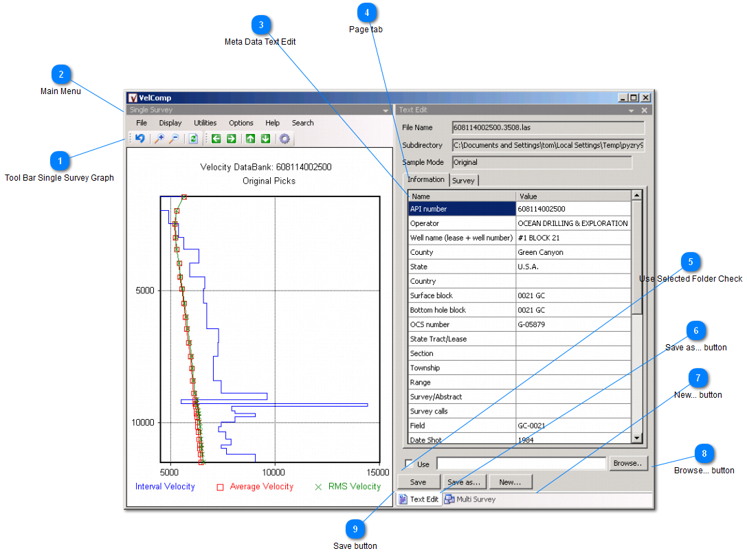 VelComp window